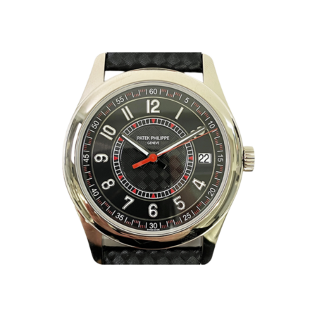 Patek Philippe Calatrava White Gold "Carbon" Motif Dial 6007G-010