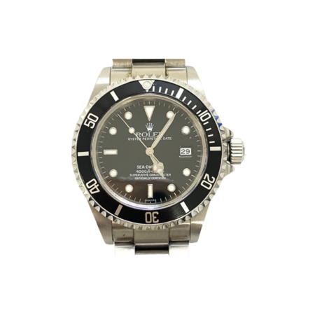 Rolex Sea-Dweller Aluminum Bezel Stainless Steel Black Dial 16600