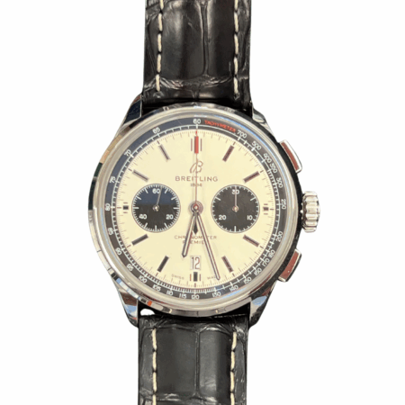 Breitling Premier B01 Chronogragh 42mm Black Croc AB0118221G1P1