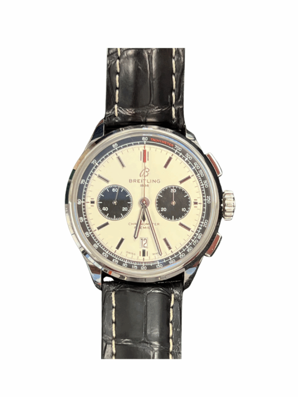 Breitling Premier B01 Chronogragh 42mm Black Croc AB0118221G1P1