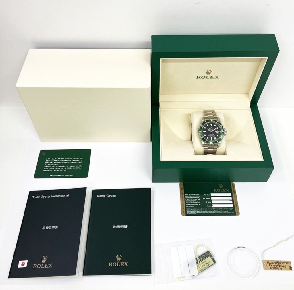 Rolex Submariner “Kermit” Black Dial 16610LV Bracelet