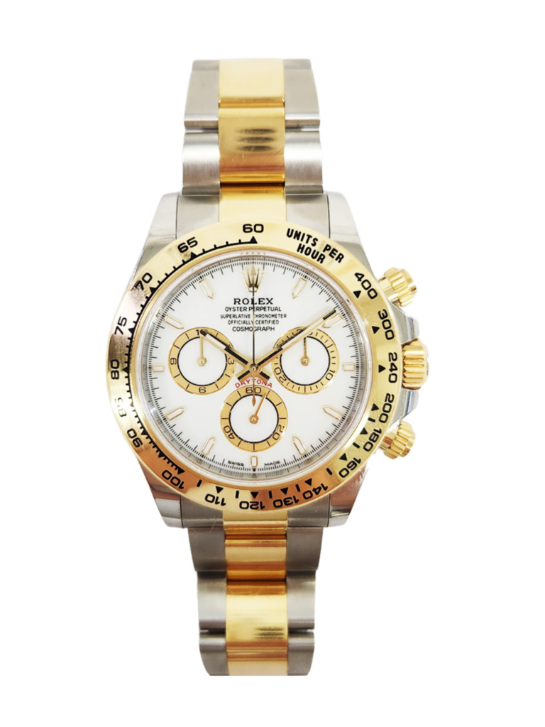 Rolex Daytona Champagne Gold White Dial 126503