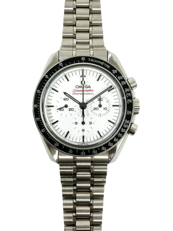Omega Speedmaster Professional White Dial 310.30.42.50.04.001 Bracelet