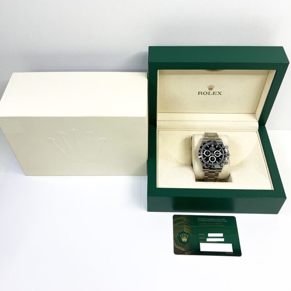 Rolex Daytona Stainless Steel Black Dial 126500LN Bracelet