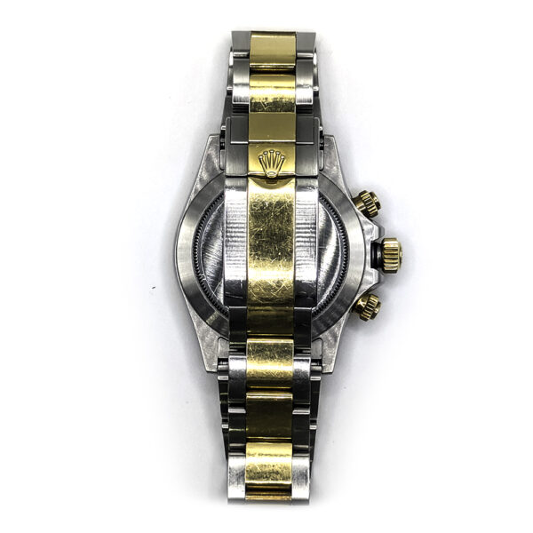 Rolex Daytona Gold/Steel White Diamond Dial 116523 Bracelet