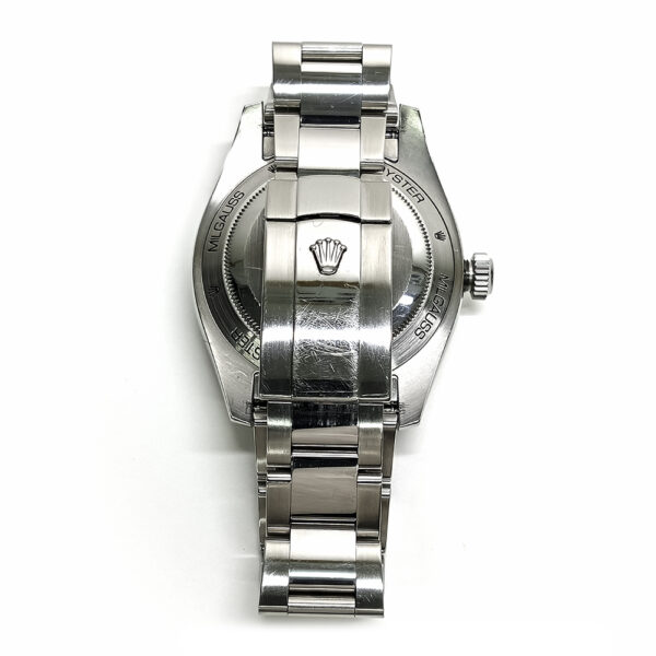 Rolex Milgauss Stainless Steel Black Dial 116400GV Bracelet