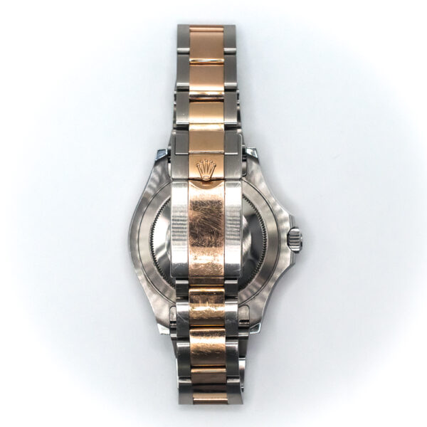 Rolex Yacht-Master 40 Gold Steel Chocolate Dial 126621 Bracelet
