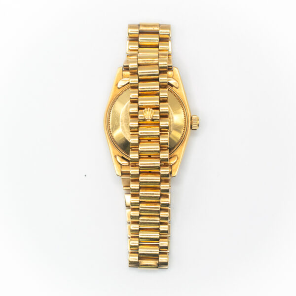 Rolex Datejust 31 Yellow Gold Champagne Dial 68278 Bracelet