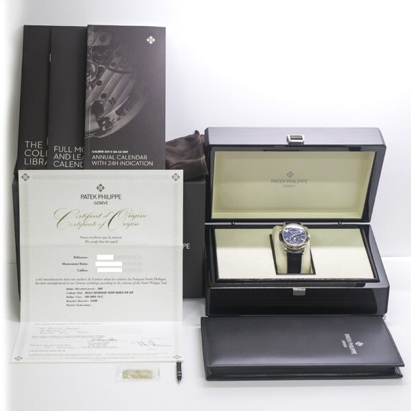 Patek Philippe Annual Calendar Steel Blue Dial 5205G-013 Bracelet