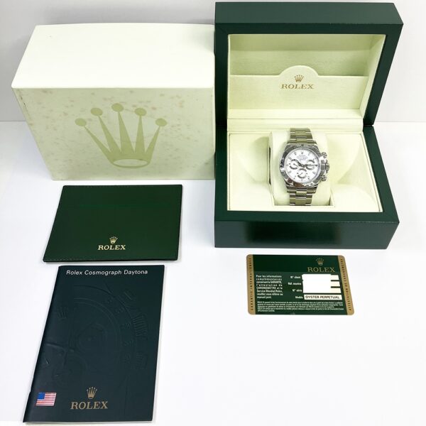 Rolex Daytona Stainless Steel White Dial 116520