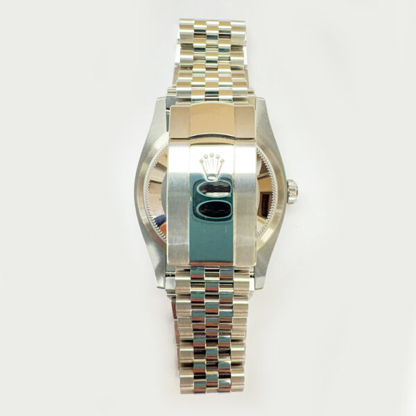 Rolex Datejust 36 Steel and White Gold Blue Diamond Dial 126234