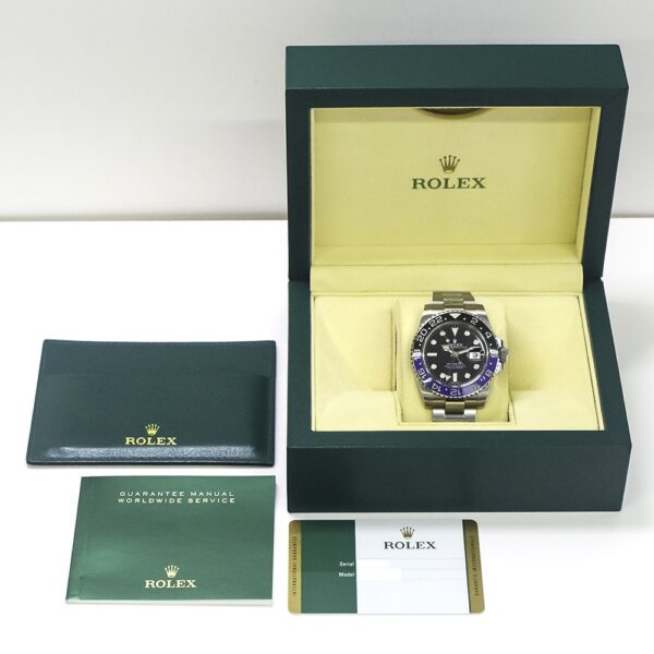Rolex GMT-Master II Steel Batman Dial 116710BLNR Bracelet