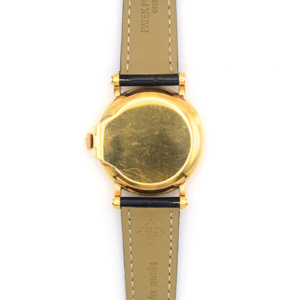 Patek Philippe Calatrava Yellow Gold Silver Stick Dial 5153J-001