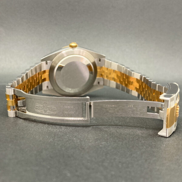 Rolex Datejust 41 Yellow Gold and Steel Black Stick Dial 126333