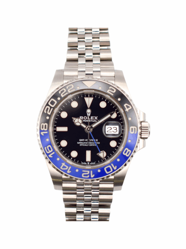 Rolex GMT-Master II Steel Batman Dial 126710BLNR Bracelet
