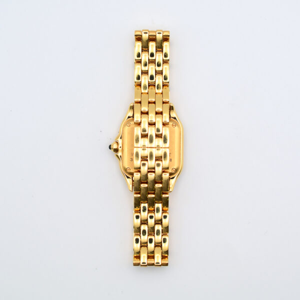 Cartier Panthere Yellow Gold White Roman Dial WGPN0008