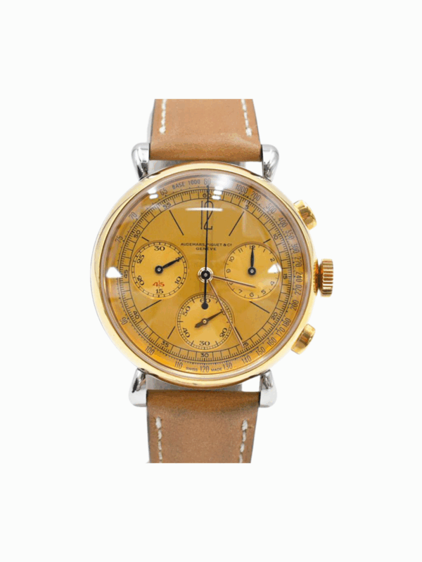 Audemars Piguet [Re]master01 Chronograph Rose Gold Champagne Dial 26595SR.OO.A032VE.01