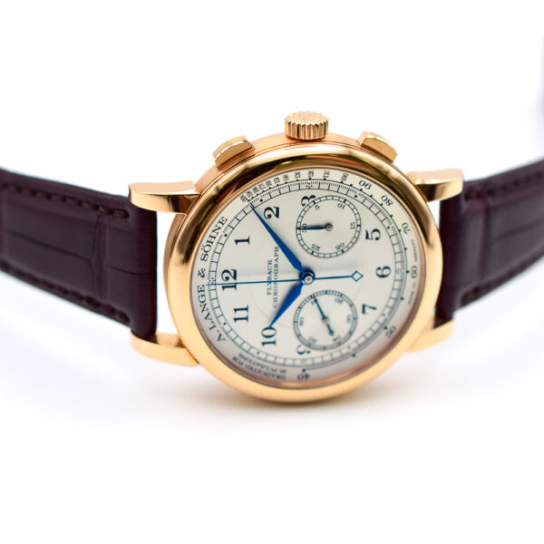 A. Lange & Söhne 1815 Chronograph White Arabic Dial 414.032 Bracelet