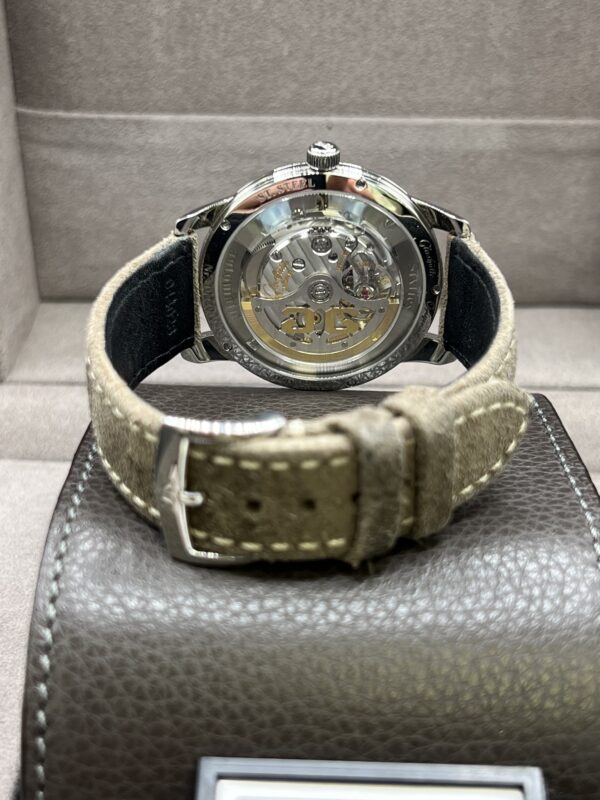 Glashütte Original Sixties Stainless Steel Blue Stick Dial 13952140204