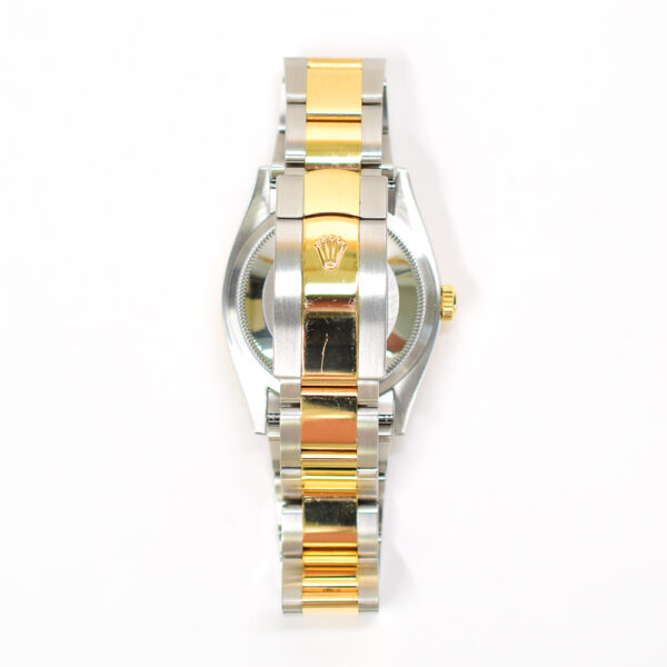 Rolex Datejust 36 Yellow Gold and Steel Champagne Stick Dial 126233