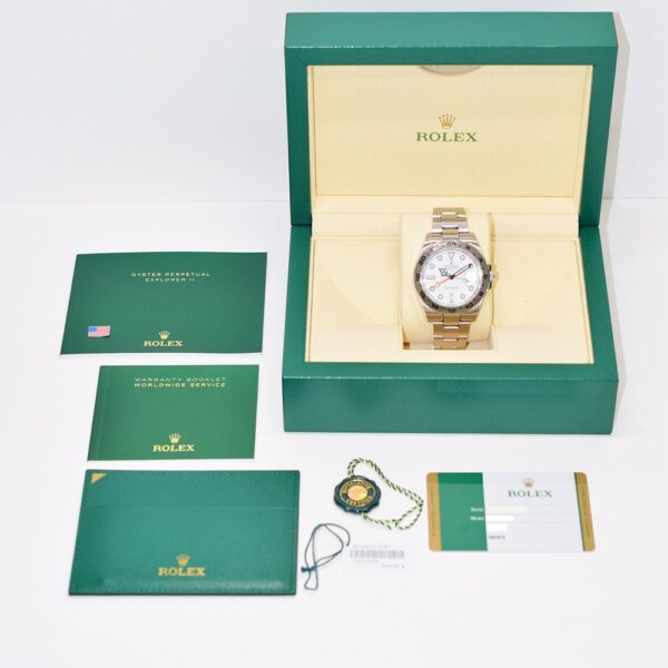 Rolex Explorer II Stainless Steel White Dial 216570 Bracelet