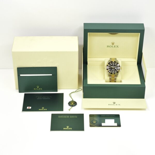 Rolex Sea-Dweller Yellow Gold and Steel Black Dial 126603