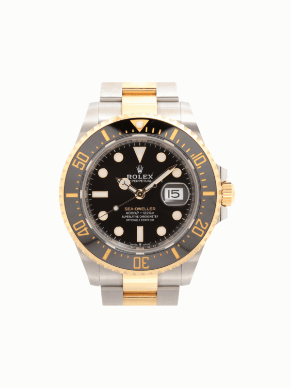Rolex Sea-Dweller Yellow Gold and Steel Black Dial 126603