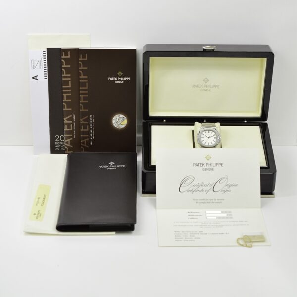 Patek Philippe Nautilus Stainless Steel White Dial 5711/1A-011 Bracelet