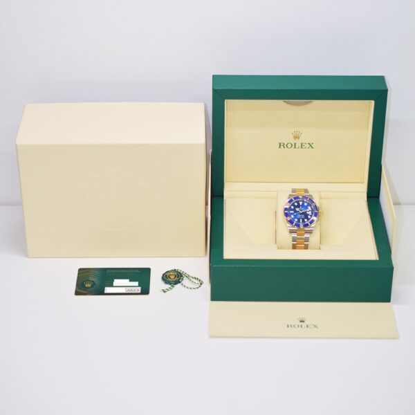 Rolex Submariner Date Two-Tone Blue Dial 126613LB Bracelet