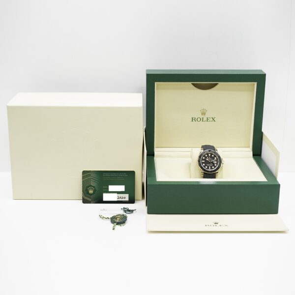 Rolex Yacht-Master 40 Rose Gold Black Dial 126655