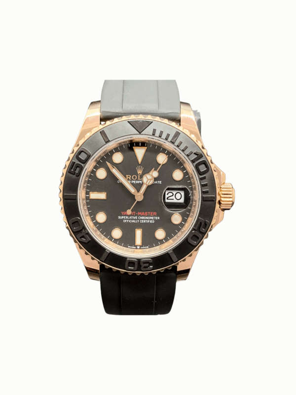 Rolex Yacht-Master 40 Rose Gold Black Dial 126655