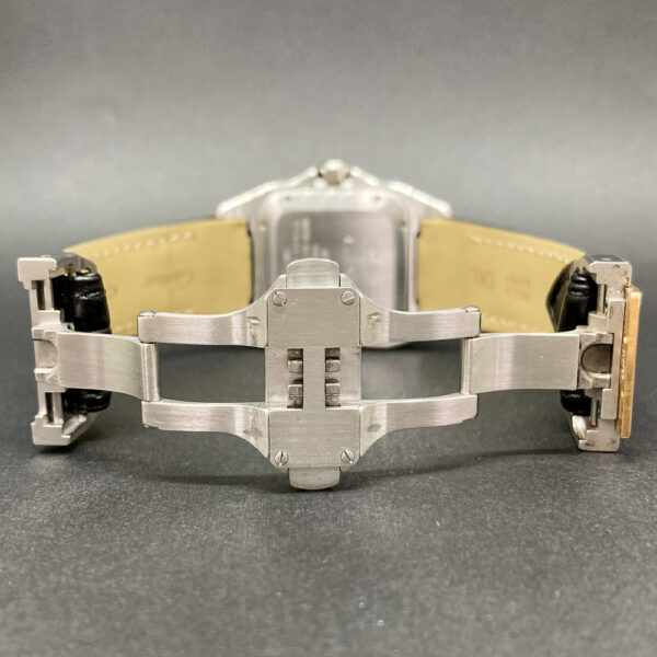 Cartier Santos 100 Two-Tone White Roman Dial W20107X7 Bracelet