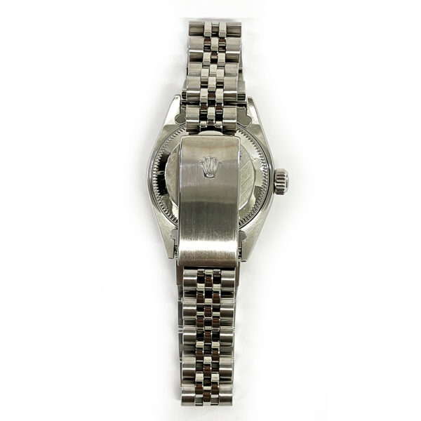 Rolex Lady-Datejust Stainless Steel Black Dial 79174 Bracelet