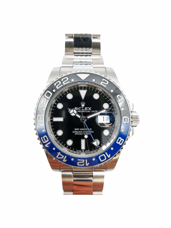 Rolex GMT-Master II Steel Batman Dial 126710BLNR Bracelet