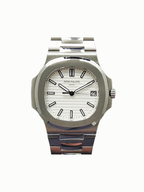 Patek Philippe Nautilus Stainless Steel White Stick Dial 5711/1A-011