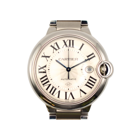 Cartier Ballon Bleu Stainless Steel Silver Roman Dial WSBB0016