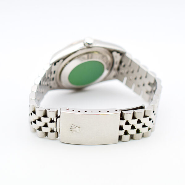 Rolex Datejust 36 Steel White MOP Diamond Dial 16234 Bracelet