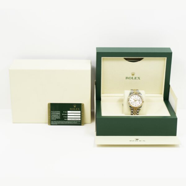 Rolex Datejust 36 Gold/Steel Pink Diamond Dial 116231 Bracelet