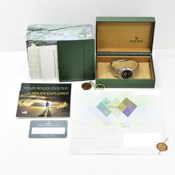 Rolex Explorer Stainless Steel Black Arabic Dial 114270