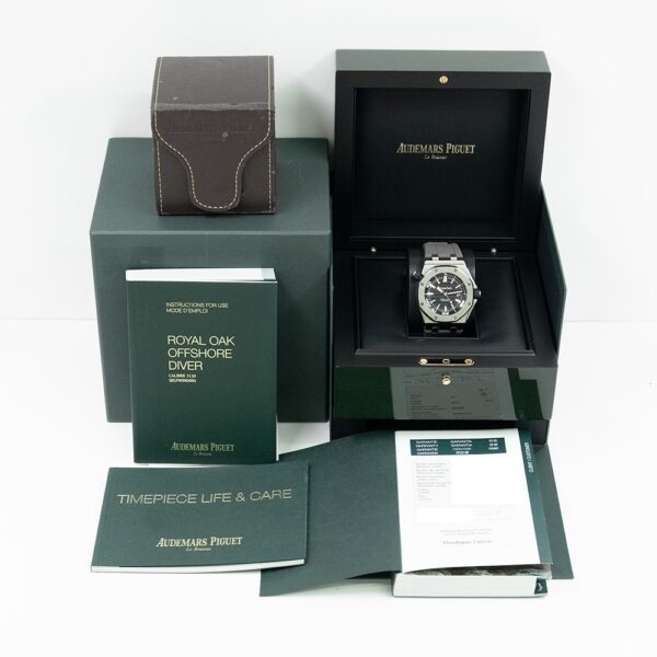 Audemars Piguet Royal Oak Offshore Diver Stainless Steel Black Stick Dial 15710ST.OO.A002CA.01