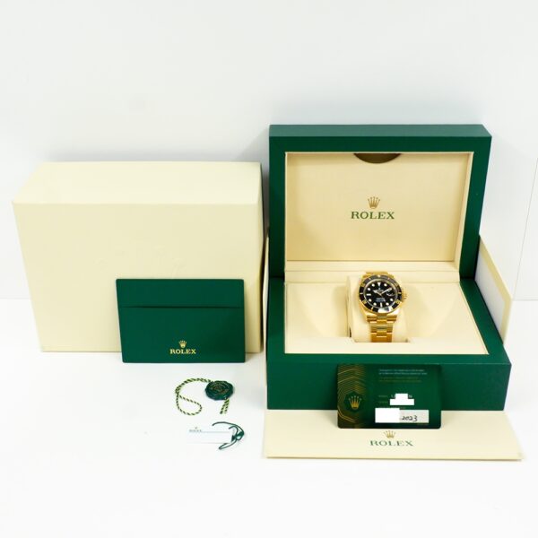 Rolex Submariner Date Yellow Gold Black Dial 126618LN