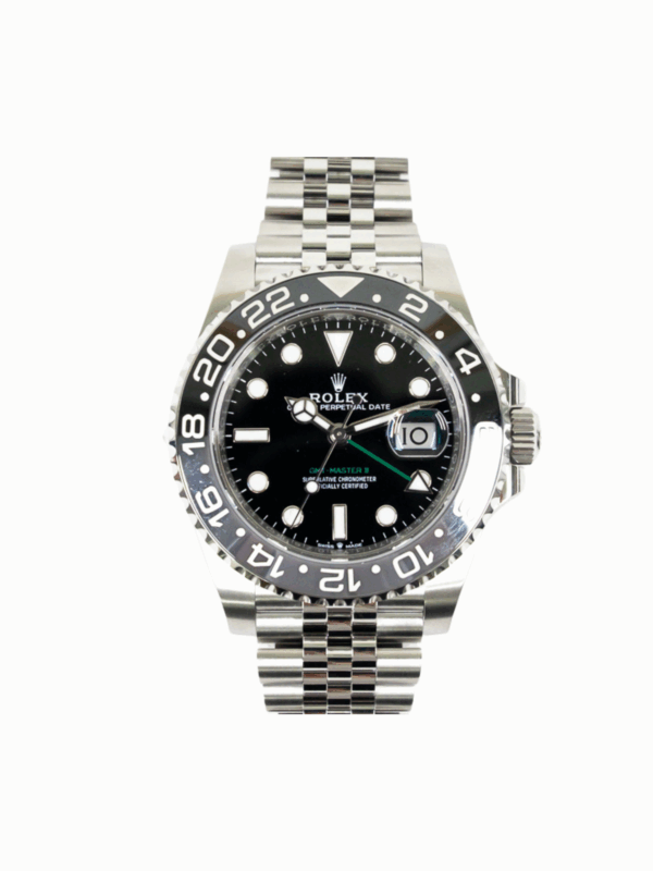 Rolex GMT-Master II Stainless Steel "Bruce Wayne" Black Dial 126710GRNR