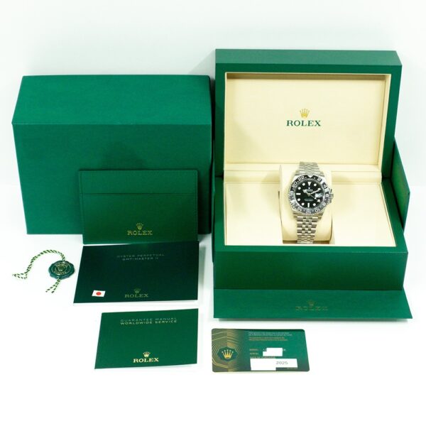 Rolex GMT-Master II Stainless Steel "Bruce Wayne" Black Dial 126710GRNR