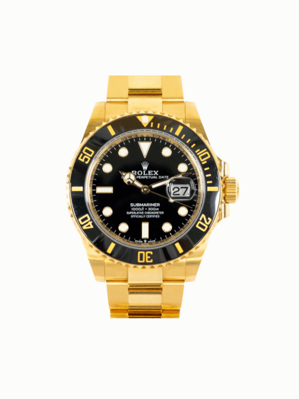 Rolex GMT-Master II Yellow Gold Black Dial 126718GRNR