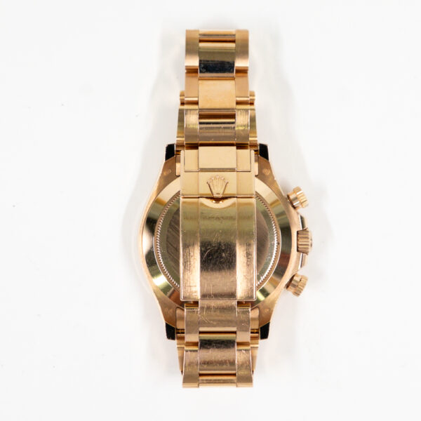 Rolex Daytona Rose Gold Chocolate Dial 116505 Bracelet