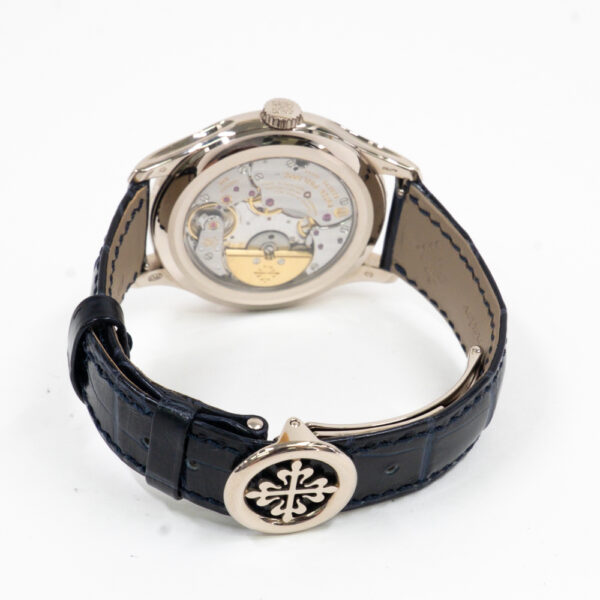 Patek Philippe Grand Complications Perpetual Calendar White Gold Blue Arabic Dial 5327G-001