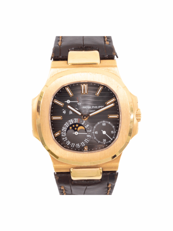 Patek Philippe Nautilus Stainless Steel Black Dial 5712R-001 Bracelet