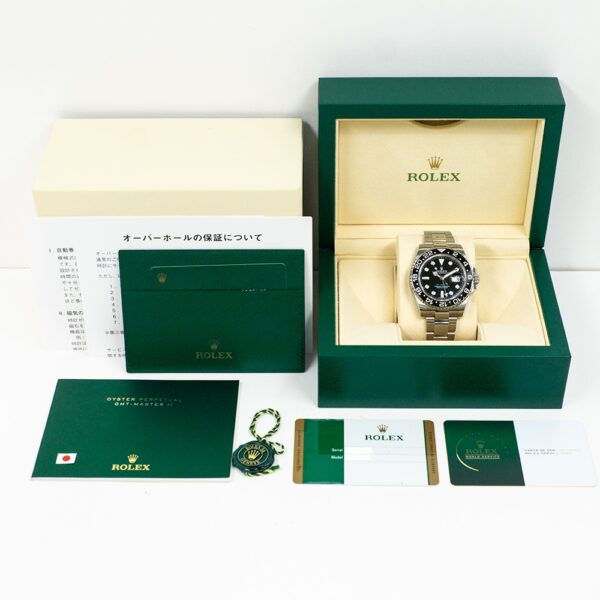 Rolex GMT-Master II Stainless Steel Black Dial 116710LN Bracelet
