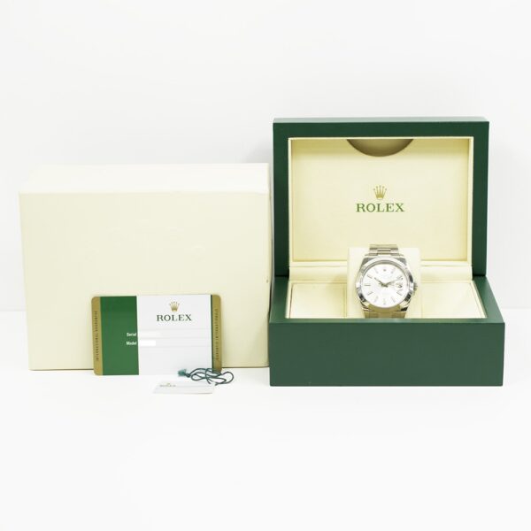 Rolex Datejust 41 Stainless Steel Silver Dial 126300 Bracelet