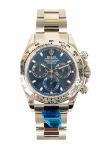 Rolex Daytona Stainless Steel Blue Dial 116509 Bracelet